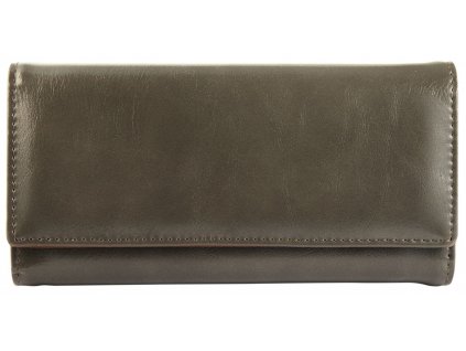 Dámská peněženka Charm typ psaníčko šedá lesklá