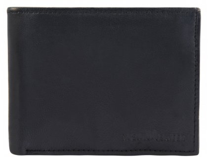 Pánská peněženka SteinMeister z pravé kůže černá
