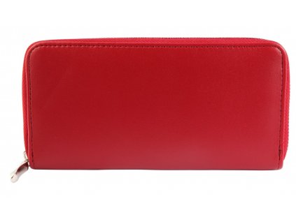 Dámská peněženka Charm sytě červená jednobarevná