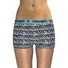 Dámské boxerky Leopard (Barva tyrkysová, Velikost S/M)