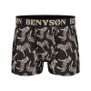 Pánské boxerky Zvířátka a Ovoce Benyson 7121 (Barva modrá ananas, Velikost XL/XXL)