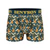 Pánské boxerky Zvířátka a Ovoce Benyson 7121 (Barva modrá ananas, Velikost XL/XXL)