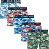 5-PACK Pánských boxerek Maskáč GVG-5077 (Barva Mix viz foto, Velikost S/M)