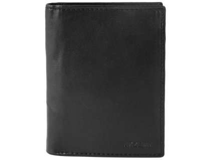 Pánska peňaženka Akzent z pravej kože čierna