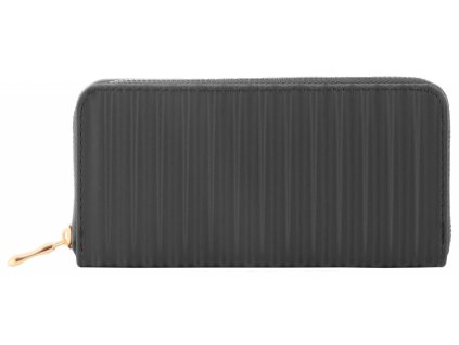 Dámska peňaženka charm z eko kože šedý abstrakt