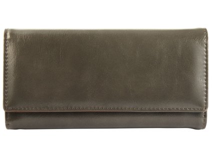Dámska peňaženka Charm typ listová kabelka šedá lesklá