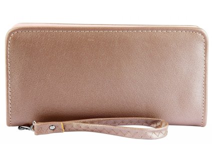 Dámska peňaženka Charm béžová väčšia leská