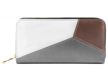 Dámska trojfarebná peňaženka Charm z imitácie kože