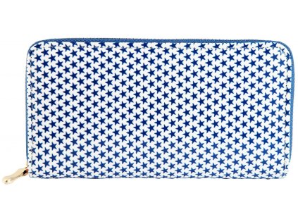 Dámska peňaženka Charm, imitácia kože, modrá hviezda