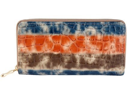 Dámska peňaženka Charm z imitácie kože, dúhová