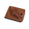 Pánska peňaženka bez puzdra na mince hnedá Eagle