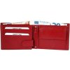 Pánska peňaženka Akzent v klasickom prevedení červená