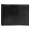 Peňaženka Steinmeister pánska z pravej kože čierna