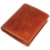 Luxusná peňaženka Pierrini pre pánov, formát na výšku, hnedá