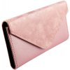 Dámska peňaženka Charm v prevedení listová kabelka ružová metalická