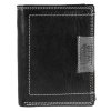 Leonardo Verrelli Pánska peňaženka z pravej kože čierna
