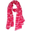 Dámsky šál 70x180cm červený