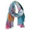 Ľahká dámska šatka v pestrofarebnom prevedení
