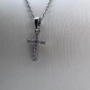 Náhrdelník s křížkem z chirurgické oceli