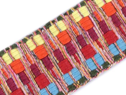 Oboustranný popruh šíře 38 mm (Varianta multikolor, Balení 1 m)