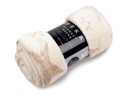 Deka mikroflanel 150x200 cm (Varianta 14 černá, Balení 1 ks)