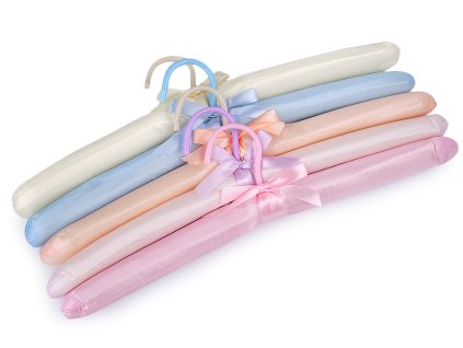 Ramínko saténové polstrované (Varianta 2 vanilková, Balení 5 ks)