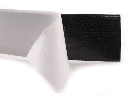 Suchý zip háček samolepicí šíře 50 mm (Varianta 1 černá, Balení 1 m)
