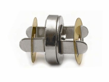 Magnetické zapínání Ø15 mm nikl (Varianta nikl, Balení 5 sada)