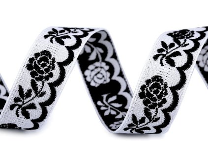 Vzorovka šíře 20 mm (Varianta 10/6 bílo-modrá, Balení 25 m)