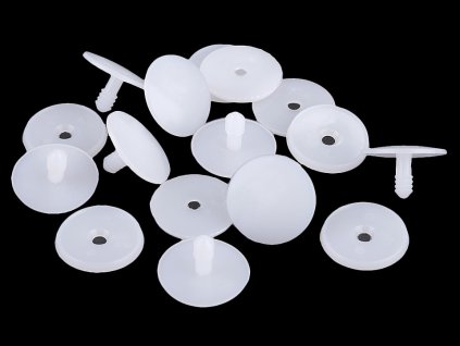 Klouby s pojistkou Ø29 mm (Varianta bílá mléčná, Balení 4 sada)