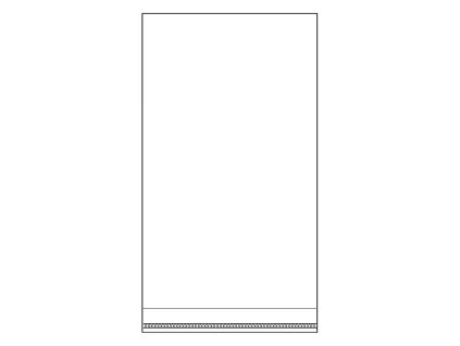 PP sáček s lepicí klopou 11x20 cm (Varianta transparent, Balení 100 ks)