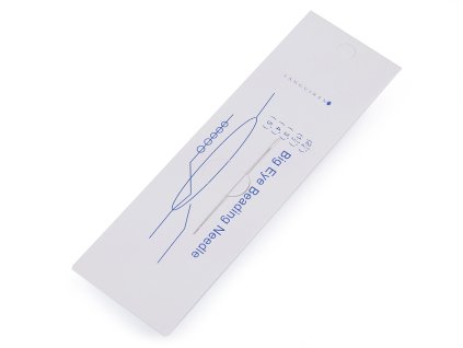 Rozevírací jehla na korálky 55 mm (Varianta nikl, Balení 1 ks)