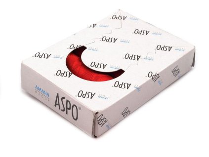 Polyesterové nitě návin 100 m Aspo Amann (Varianta 0698 modrošedá tm., Balení 5 ks)