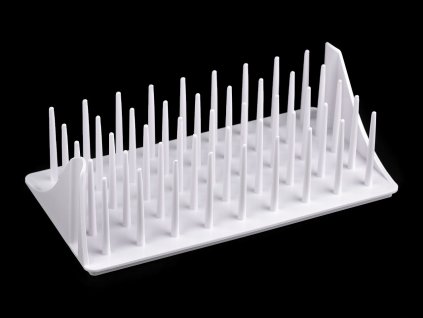 Plastový stojan na cívky (Varianta bílá, Balení 1 ks)