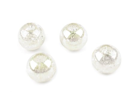 Plastové korálky s AB efektem Ø20 mm (Varianta 1 (T01) transparent, Balení 4 ks)