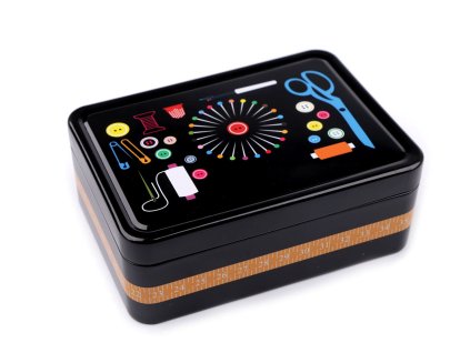 Sada na šití v plechové krabičce (Varianta viz foto, Balení 1 sada)