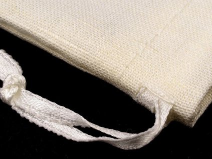 Dárkový pytlík 8x8 cm textilní (Varianta 3 režná, Balení 1 ks)