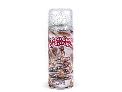 Glitry ve spreji 250 ml (Varianta 2 zlatá, Balení 1 ks)