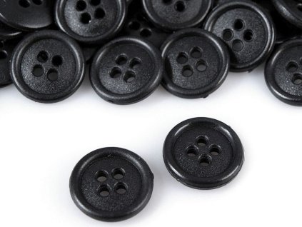 Knoflík velikost 24" (Varianta 1 (332) černá, Balení 500 ks)