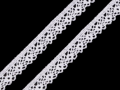 Bavlněná krajka  paličkovaná šíře 15 mm (Varianta 2 režná světlá, Balení 22.5 m)
