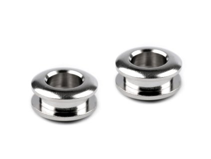 Průchodka šroubovací vnitřní Ø8 mm / vnější Ø16 mm (Varianta nikl, Balení 10 pár)