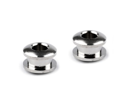 Průchodka šroubovací vnitřní Ø5 mm / vnější Ø11 mm (Varianta nikl, Balení 10 pár)