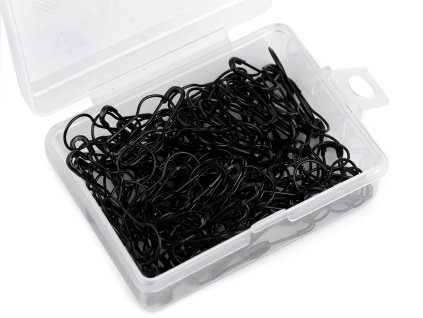 Spínací špendlíky v krabičce délka 22 mm (Varianta 1 nikl, Balení 1 krab.)