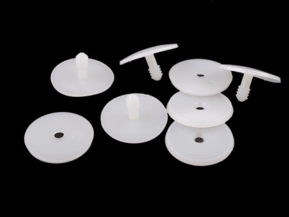 Klouby s pojistkou Ø33 mm (Varianta transparent, Balení 4 sada)