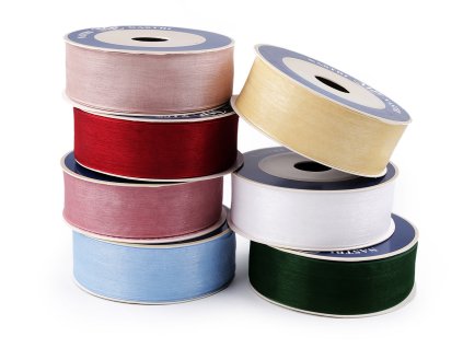 Monofilová stuha šíře 38 mm (Varianta 3 (57) pudrová světlá, Balení 50 m)