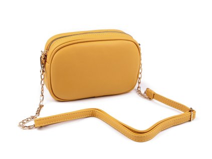 Dámská / dívčí kabelka crossbody 13,5x20 cm (Varianta 1 hořčicová, Balení 1 ks)