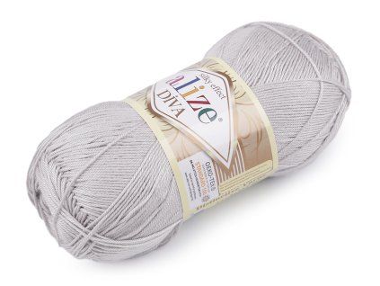Pletací příze Alize Diva 100 g (Varianta 8 (26) hnědá, Balení 1 ks)