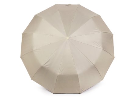 Dámský skládací vystřelovací deštník (Varianta 1 krémová nejsvět., Balení 1 ks)