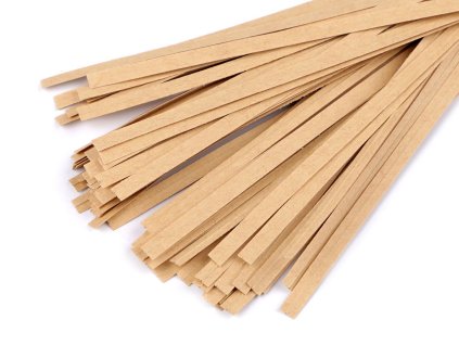 Vázací drátek v papíru délka 10 cm (Varianta 2 bílá, Balení 1 sáček)