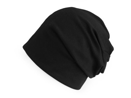 Bavlněná čepice / nákrčník unisex (Varianta 6 černá čepice, Balení 1 ks)